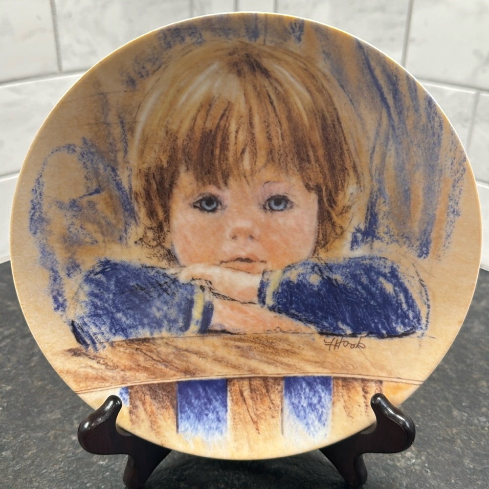 Edwin M. Knowles “Daydreaming” Collectible Plate